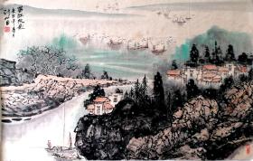 张松中国画。
