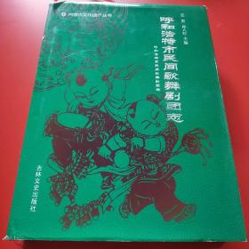 呼和浩特市民间歌舞剧团志 精装 九品无字迹划线