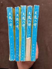 天龙八部（1-5）五册合售