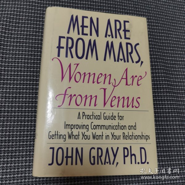 Men Are from Mars, Women Are from Venus[男人来自火星，女人来自金星]