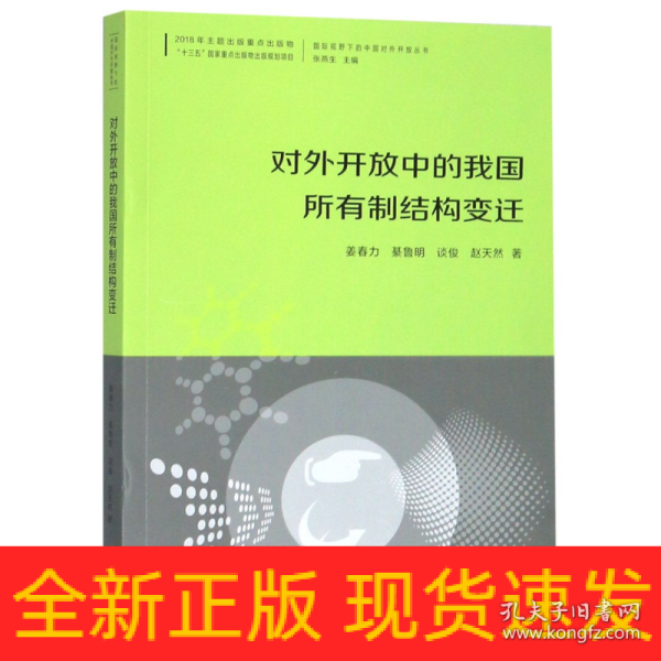 对外开放中的我国所有制结构变迁/国际视野下的中国对外开放丛书