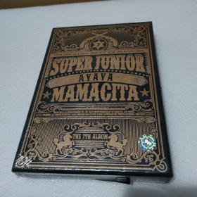 韩版 CD SUPER JUNIOR 7 MAMACITA CD+ 写真册【全新没拆封，品如图】