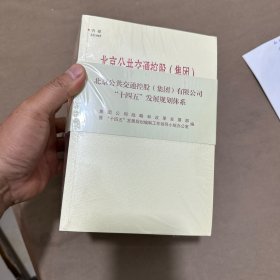 北京公共交通控股（集团）有限公司二级单位＂十四五＂发展规划2021——2025 （3册合售）