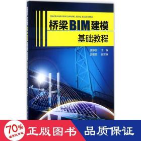 桥梁bim建模基础教程 建筑设计 龚静敏 主编 新华正版