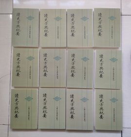 中国古代地理总志丛刊《读史方舆纪要》，全十二册，带原箱，详见图片及描述