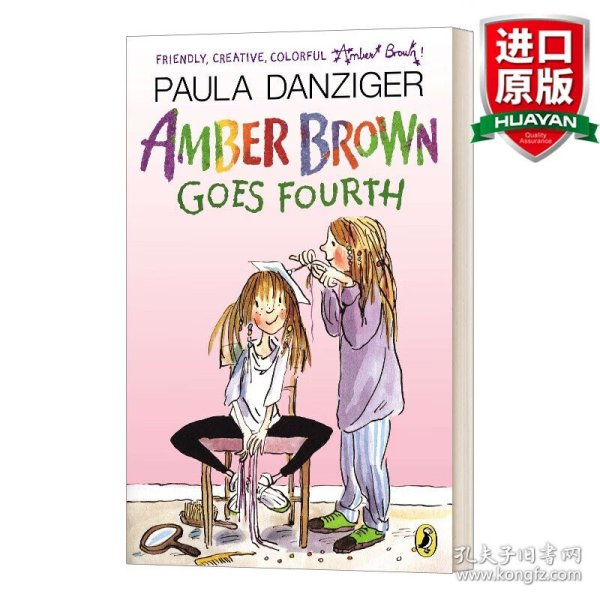 英文原版 Amber Brown Goes Fourth 安珀·布朗上四年级了 英文版 进口英语原版书籍