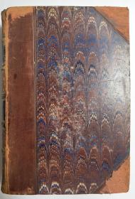 1886年Glaucus: The Wonders of The Shore 查理•金斯莱名著《海滨奇观》，英文原著，彩色插图古董书，真皮装帧，簪花口
