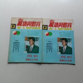 气功与体育 1991年增刊·