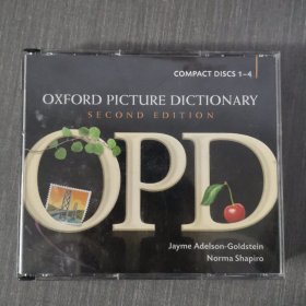 222光盘CD：OXFORD PICTURE DICTIONARY 4张光盘盒装