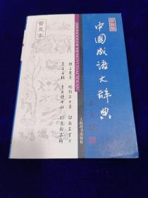 辞海版 中国成语大辞典（普及本）