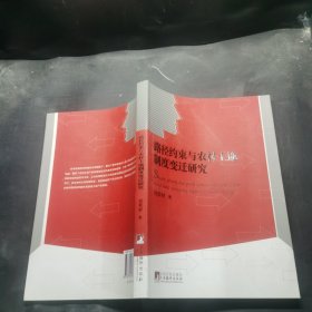 路徑約束與農(nóng)村土地制度變遷研究