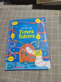 Lift the Flap Times Tables Book (Usborne Lift-the-Flap-Books) 优斯伯恩翻翻书：乘法表 英文原版