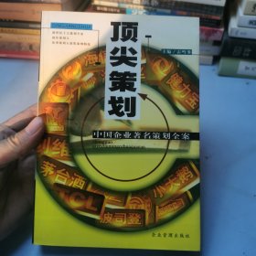 顶尖策划：中国企业著名策划全案