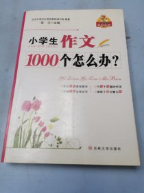 小学生作文1000个怎么办？