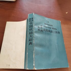 英英 英汉美国成语大辞典