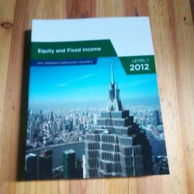 CFA curriculum 2012 level1: Equity and Fixed Income