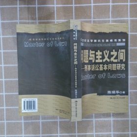 问题与主义之间：刑事诉讼基本问题研究