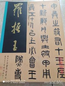 罗振玉书法集《中国名家法书13--罗振玉法书集》含罗振玉常用印款、大16开版本