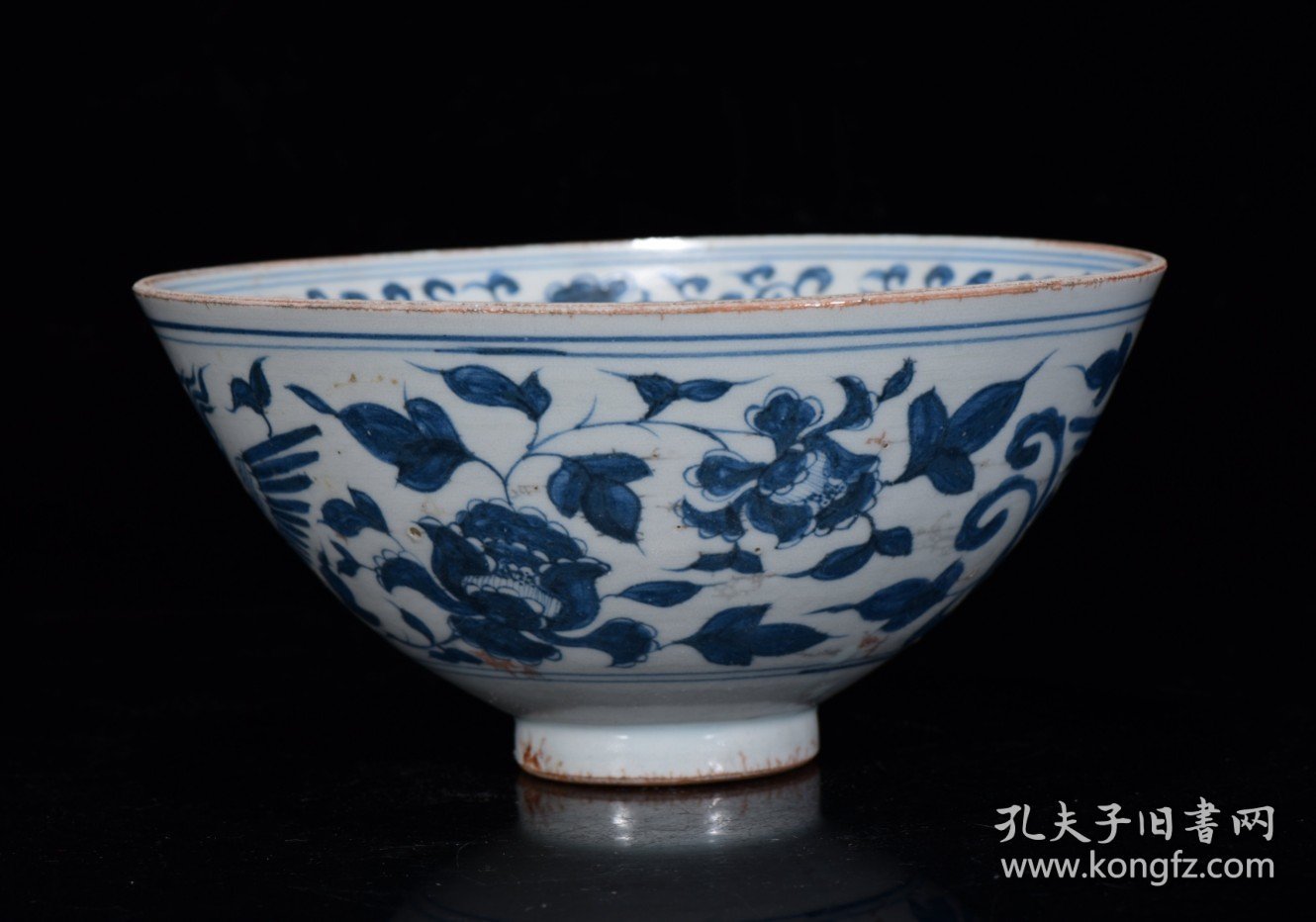 元青花凤纹碗10*20m
