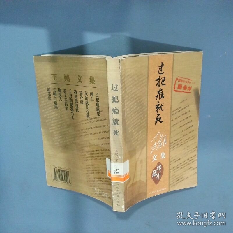 过把瘾就死 王朔文集  王朔 云南人民出版社
