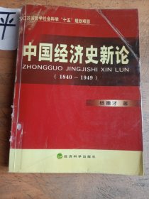 中国经济史新论