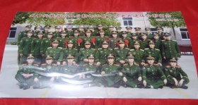 《合影照片》武警安徽省合肥后勤部运输中队老兵退伍留念 2007.11.24