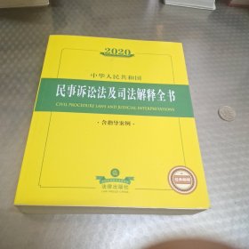 2020中华人民共和国民事诉讼法及司法解释全书（含指导案例）