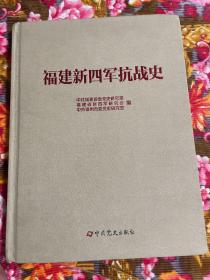 福建省新四军抗战史 大型历史画册资料