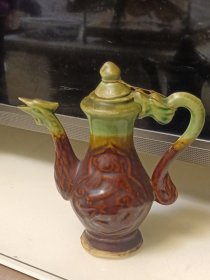 八十年代怀旧老酒壶龙凤呈祥凤嘴酒壶