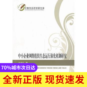 中小企業(yè)網(wǎng)絡(luò)組織生態(tài)運(yùn)行演化機(jī)制研究