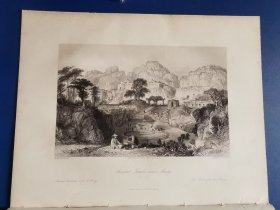 厦门古墓群落 1843年托马斯阿罗姆Thomas allmo大清帝国图集