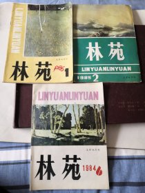 林苑 文学双月刊 1984/6 1985/1/2 共3册 黑龙江省伊春市文联编辑出版