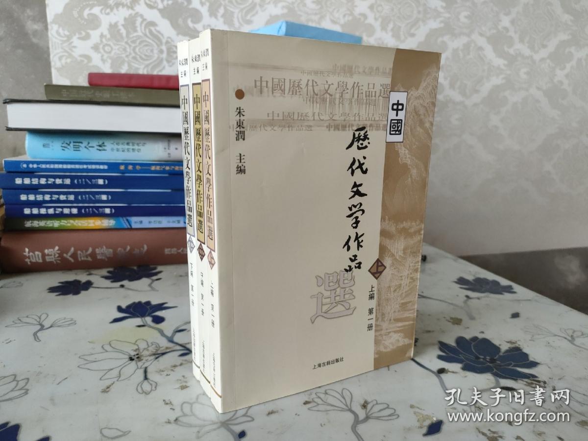 中国历代文学作品选（下中下编 第一册）