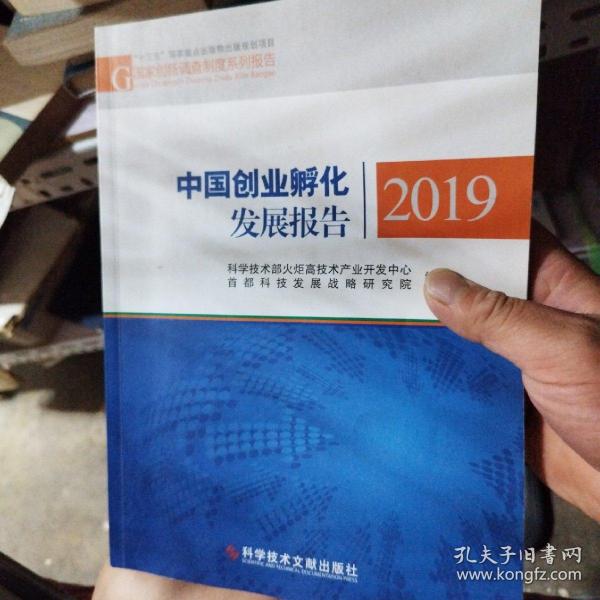 中国创业孵化发展报告2019