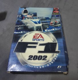 【游戏光盘】 F1 2002（2002 FIA世界一级方程式锦标赛） 光盘1张+手册1本