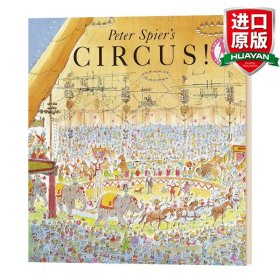 英文原版 Peter Spier'S Circus 彼得·施皮尔的马戏团 平装绘本 英文版 进口英语原版书籍