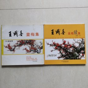 王成喜画梅集+王成喜画梅续集（2册合售）