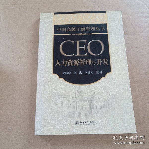 中国高级工商管理丛书·CEO人力资源管理与开发