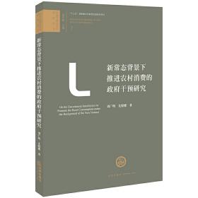 新常态背景下推进农村消费的政府干预研究