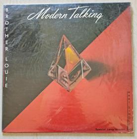 12寸单曲 Modern Talking -- Brother Louie 黑胶唱片lp