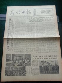 光明日报，1973年4月14日国际乒联代表大会选出新的领导机构，其它详情见图，对开四版。