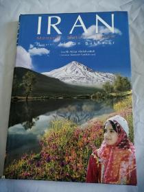 Iran《伊朗》英文原版大型画册《伊朗》8开精装本，215页，神秘的文明古国的精美全彩图片