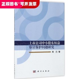 上市公司中小股东权益审计保护问题研究