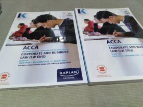 ACCA CORPORATE AND BUSINESS LAW（2册合售）