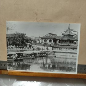 老照片 : 泊秦淮18cmx13cm