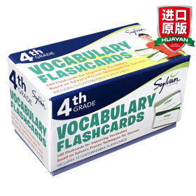 英文原版 4TH GRADE VOCAB FLASHCARDS 英文版 进口英语原版书籍