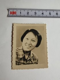 老照片-----《少女》！布纹纸1