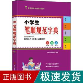 小学生笔顺规范字典 彩插版 汉语工具书  新华正版