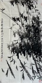 【终身保真书画，展览作品】陈廷友137X68cm！1 1963年5月生，合肥人。国画大师亚明先生弟子。中国美术家协会会员、安徽省工商业企业家艺术家联谊会副主席、安徽省文史馆特聘书画研究员、安徽省艺术职业学院客座教授。现为安徽省书画院专职画家、安徽渐江国画院院长。