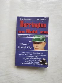 Harrington on Hold 'em Expert Strategy for No Limit Tournaments, Vol. 1：Strategic Play